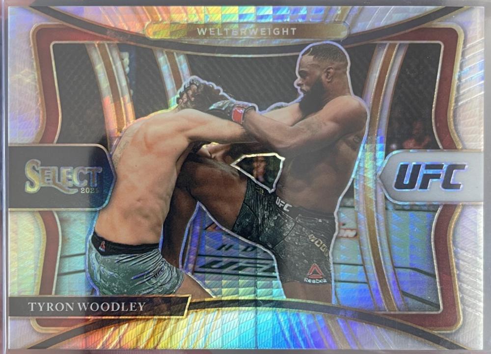 Tyron Woodley 2021 Panini Select UFC Premier Level #123 Lucky Envelopes