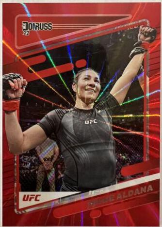 Irene Aldana 2022 Panini Donruss UFC Base #119 Red