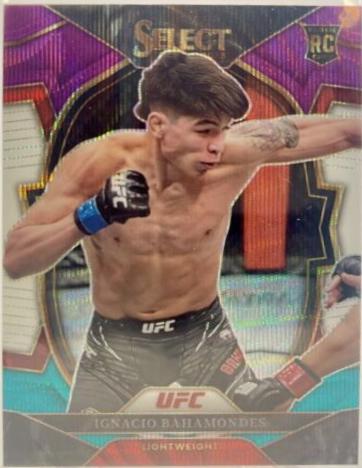 Ignacio Bahamondes 2023 Panini Select UFC Concourse #64 Tri Color