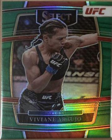 Viviane Araujo 2022 Panini Select UFC Concourse #60 Green