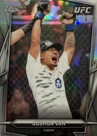 Joshua Van 2026 Topps Chrome UFC Base #15 Superfractor