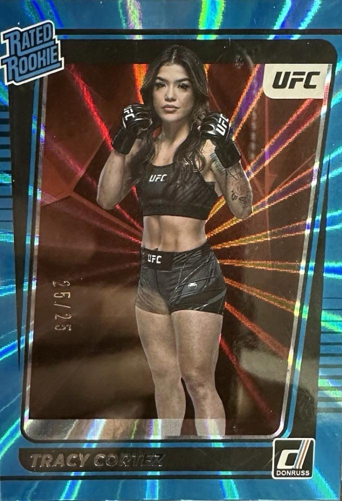 Tracy Cortez 2022 Panini Donruss UFC Base #210 Teal