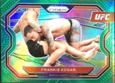 Frankie Edgar 2021 Panini Prizm UFC Base #158 Green