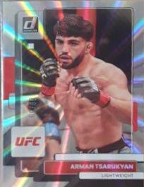 Arman Tsarukyan 2023 Panini Donruss UFC Base #8 Laser