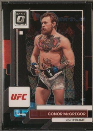 Conor McGregor 2023 Panini Donruss Optic UFC Base #86 Black Pandora