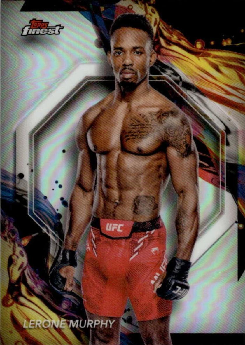 Lerone Murphy 2024 Topps Finest UFC Base Uncommon #121 Refractor