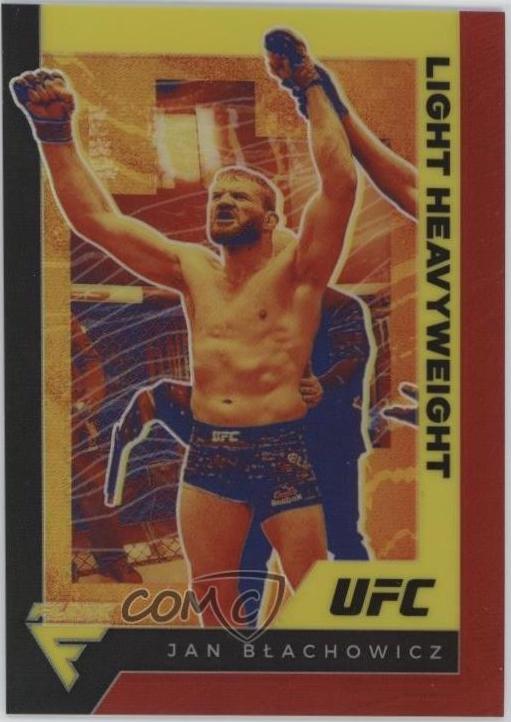Jan Błachowicz 2021 Panini Chronicles UFC Base Flux #244 Red
