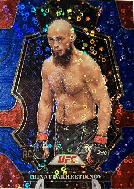 Rinat Fakhretdinov 2023 Panini Select UFC Premier Level #179 Blue Disco