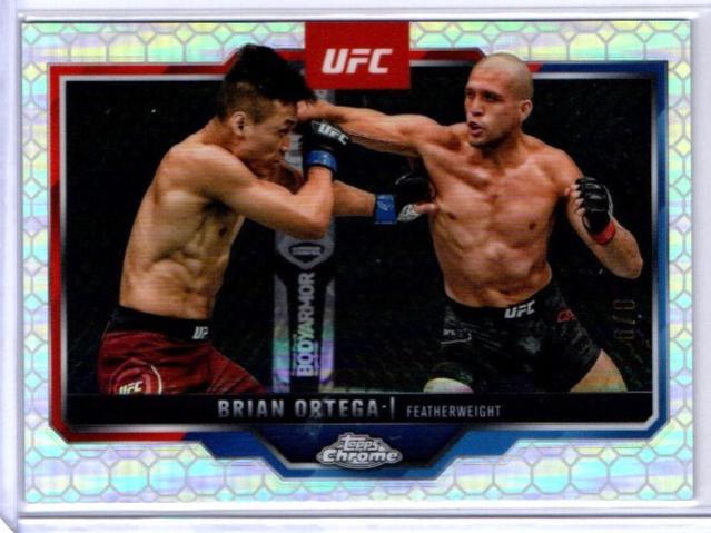 Brian Ortega 2025 Topps Chrome UFC Base #69 OctaFractor