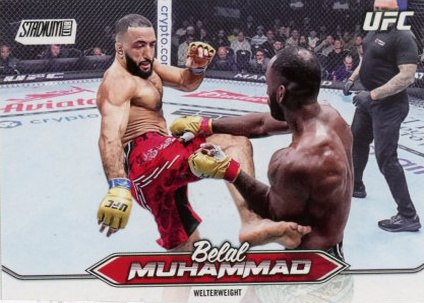 Belal Muhammad 2025 Topps Stadium Club UFC Base #41 Photographer's Proof