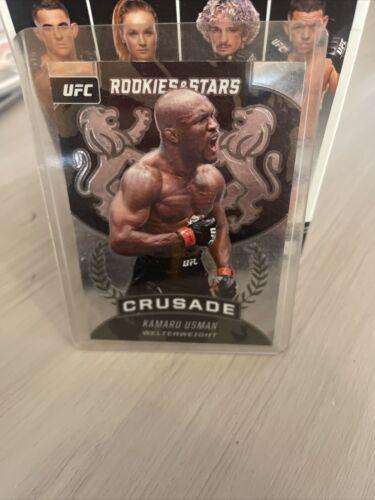 Kamaru Usman 2021 Panini Chronicles UFC Base Crusade #231 Silver