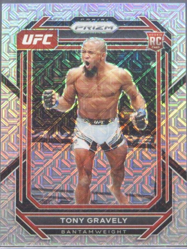 Tony Gravely 2023 Panini Prizm UFC Base #148 Mojo