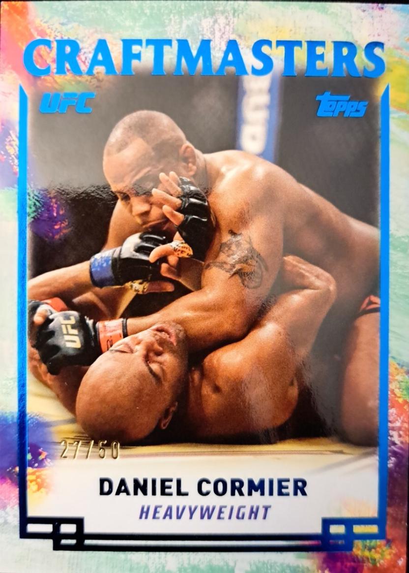 Daniel Cormier 2024 Topps Knockout UFC Craftmasters #CRM-3 Blue