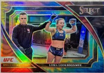 Loma Lookboonmee 2023 Panini Select UFC Mezzanine #366 Tie Dye