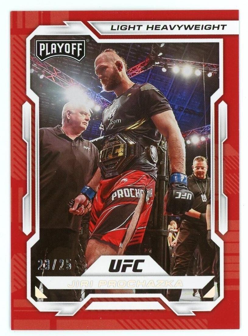 Jiri Prochazka 2023 Panini Chronicles UFC Base Playoff #169 Silver