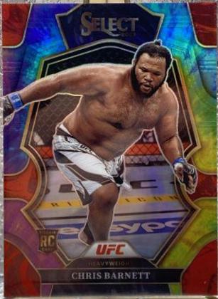 Chris Barnett 2023 Panini Select UFC Premier Level #170 Tie Dye