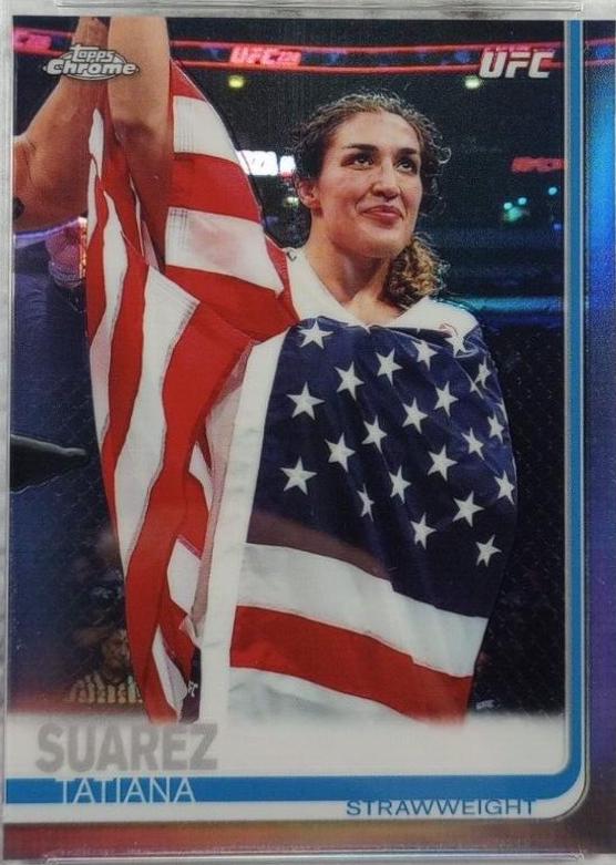 Tatiana Suarez 2019 Topps Chrome UFC Base #29 Refractor