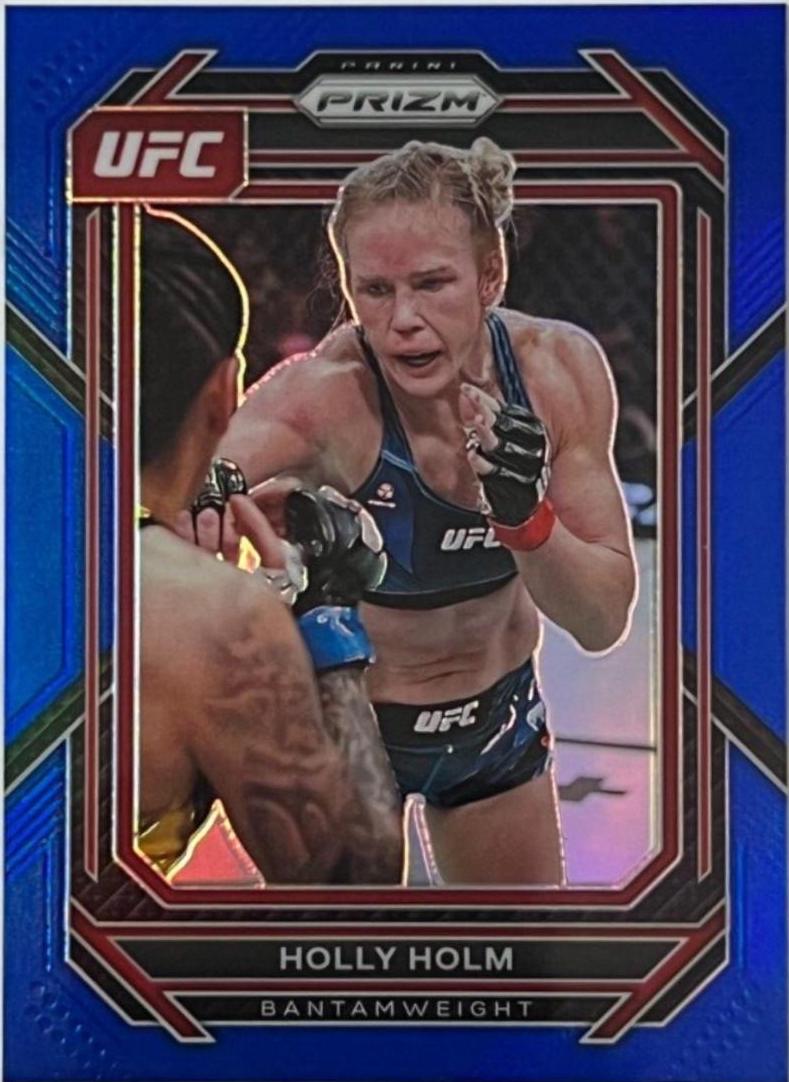 Holly Holm 2023 Panini Prizm UFC Base #157 Blue