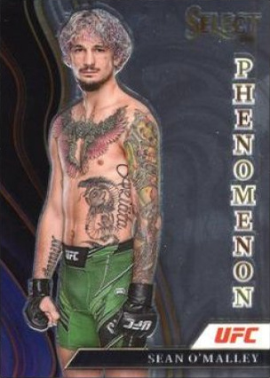 Sean O'Malley 2022 Panini Select UFC Phenomenon #30 Black Flash