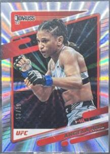 Angela Hill 2022 Panini Donruss UFC Base #151 Laser