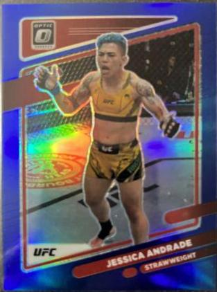 Jessica Andrade 2022 Panini Donruss Optic UFC Base #51 Blue