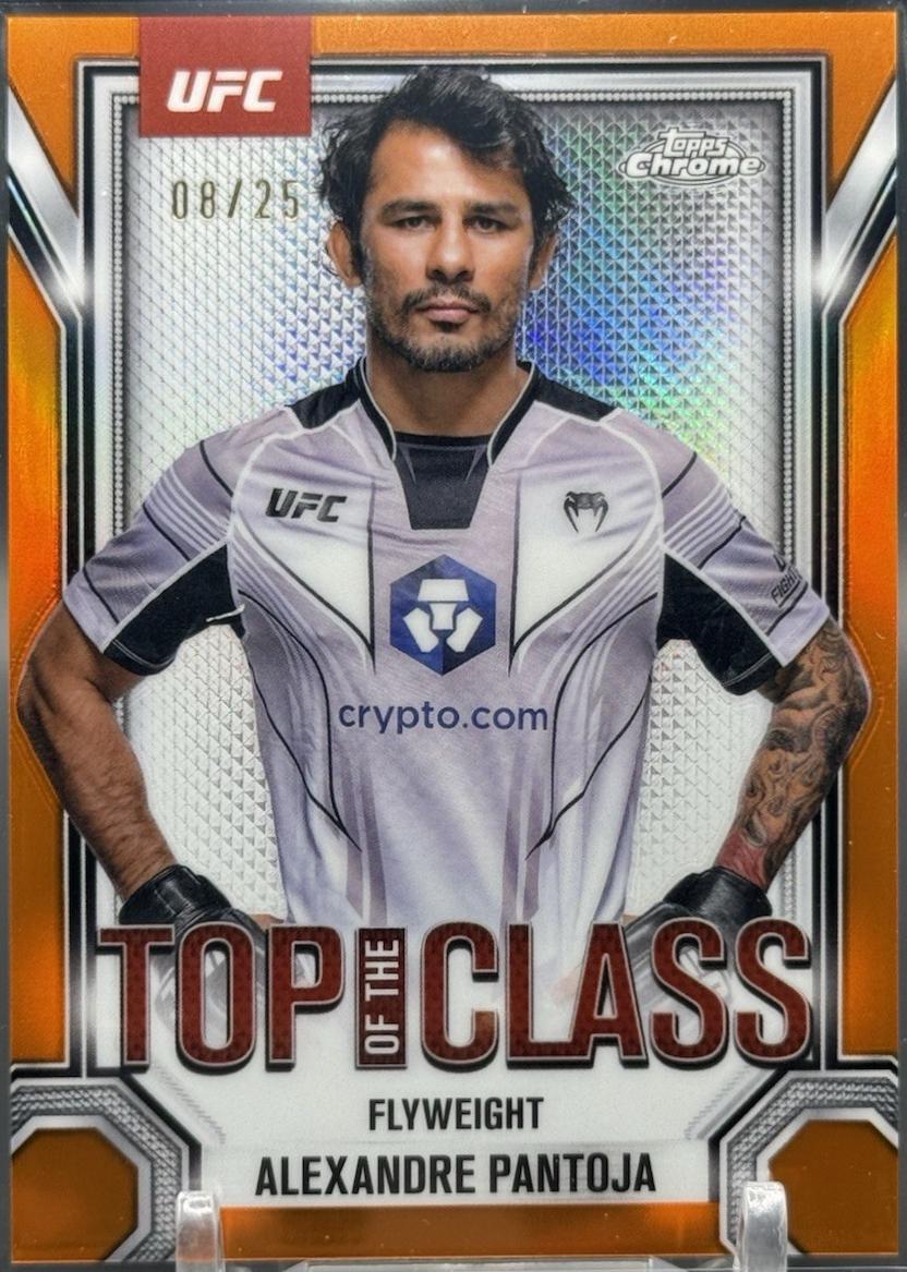 Alexandre Pantoja 2025 Topps Chrome UFC Top of the Class #TTC-17 Orange