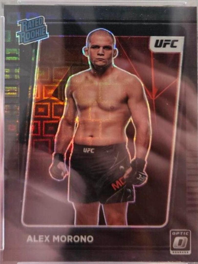 Alex Morono 2022 Panini Donruss Optic UFC Base #104 Black Pandora
