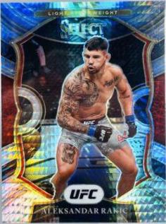 Aleksandar Rakic 2021 Panini Select UFC Premier Level #153 Lucky Envelopes