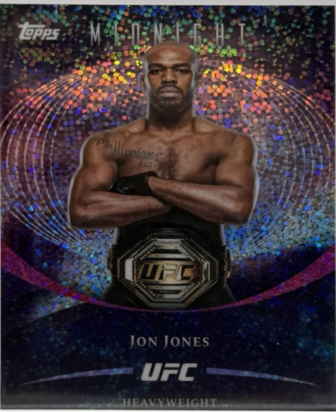 Jon Jones 2026 Topps Midnight UFC Base #35 Twilight
