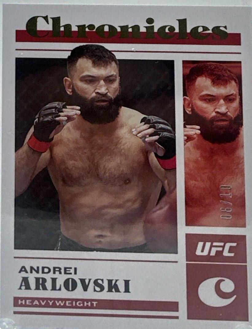 Andrei Arlovski 2023 Panini Chronicles UFC Base Chronicles #20 Gold