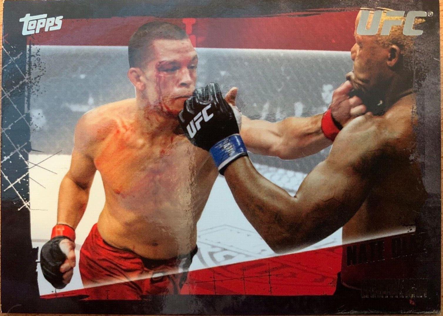 Nate Diaz 2010 Topps UFC Base #51 Silver