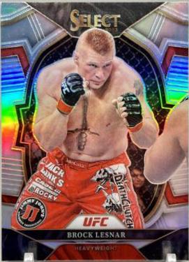 Brock Lesnar 2023 Panini Select UFC Concourse #50 Silver