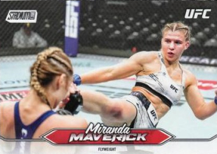 Miranda Maverick 2025 Topps Stadium Club UFC Base #196 Turquoise
