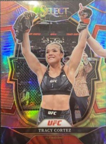 Tracy Cortez 2023 Panini Select UFC Concourse #93 Tie Dye