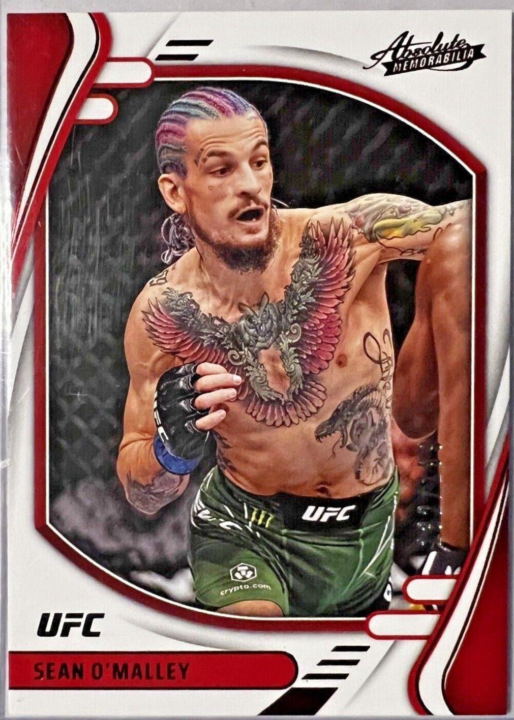 Sean O'Malley 2022 Panini Chronicles UFC Base Absolute #125 Green