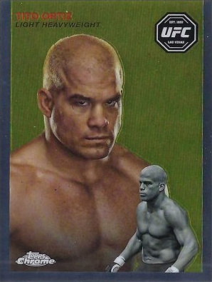 Tito Ortiz 2024 Topps Chrome UFC 1954 Topps #FFT-5 Black Refractor