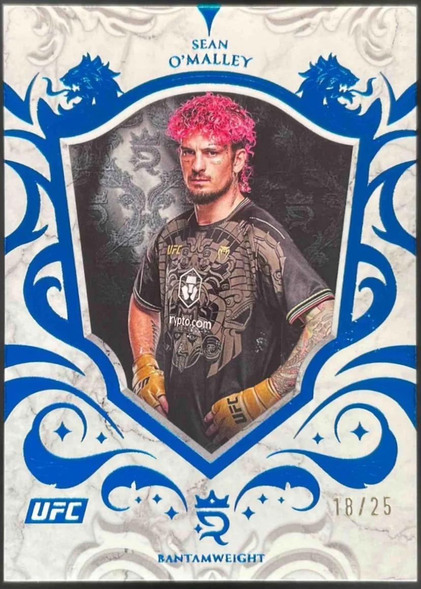 Sean O'Malley 2025 Topps Royalty UFC Base #12 Blue