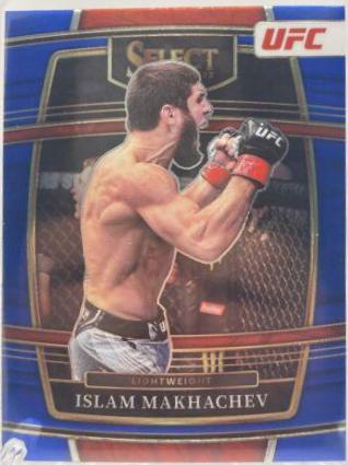 Islam Makhachev 2022 Panini Select UFC Concourse #29 Blue
