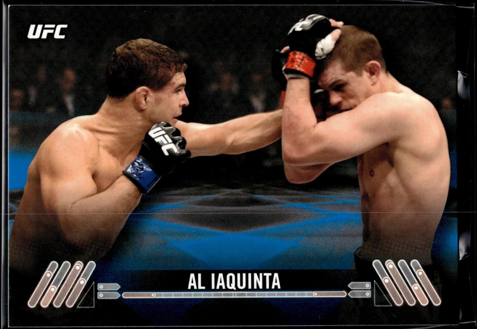 Al Iaquinta 2017 Topps UFC Knockout Base #55 Blue