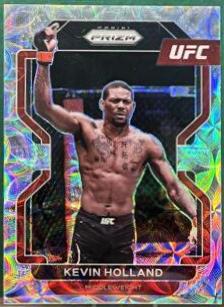 Kevin Holland 2022 Panini Prizm UFC Base #186 Premium