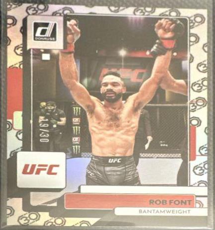 Rob Font 2023 Panini Donruss UFC Base #167 30th Anniversary