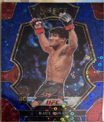 Raul Rosas 2023 Panini Select UFC Octagonside #275 Blue Disco