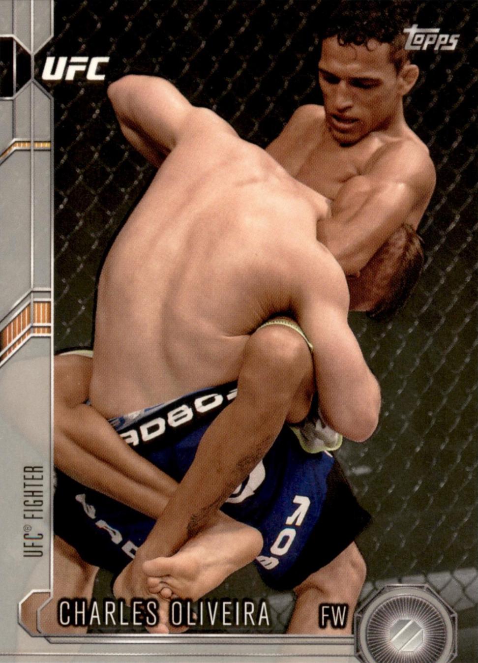 Charles Oliveira 2015 Topps UFC Chronicles Base #104 Silver