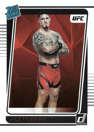 Tom Aspinall 2022 Panini Donruss UFC Base #216 Pink