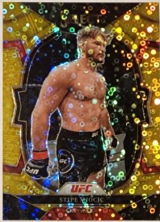 Stipe Miocic 2023 Panini Select UFC Concourse #43 Gold Disco