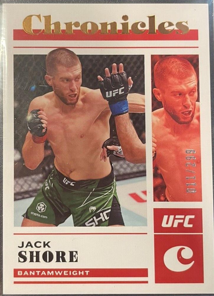 Jack Shore 2023 Panini Chronicles UFC Base Chronicles #27 Bronze
