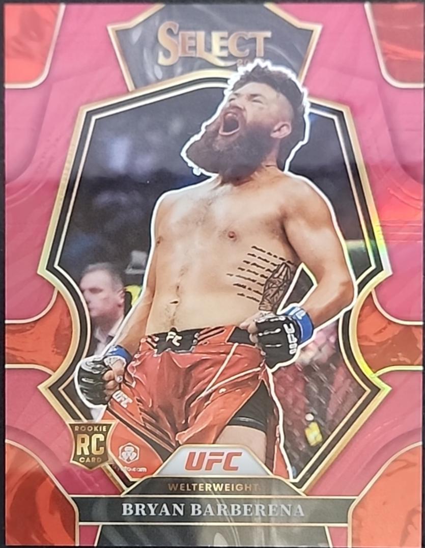 Bryan Barberena 2023 Panini Select UFC Premier Level #140 Maroon