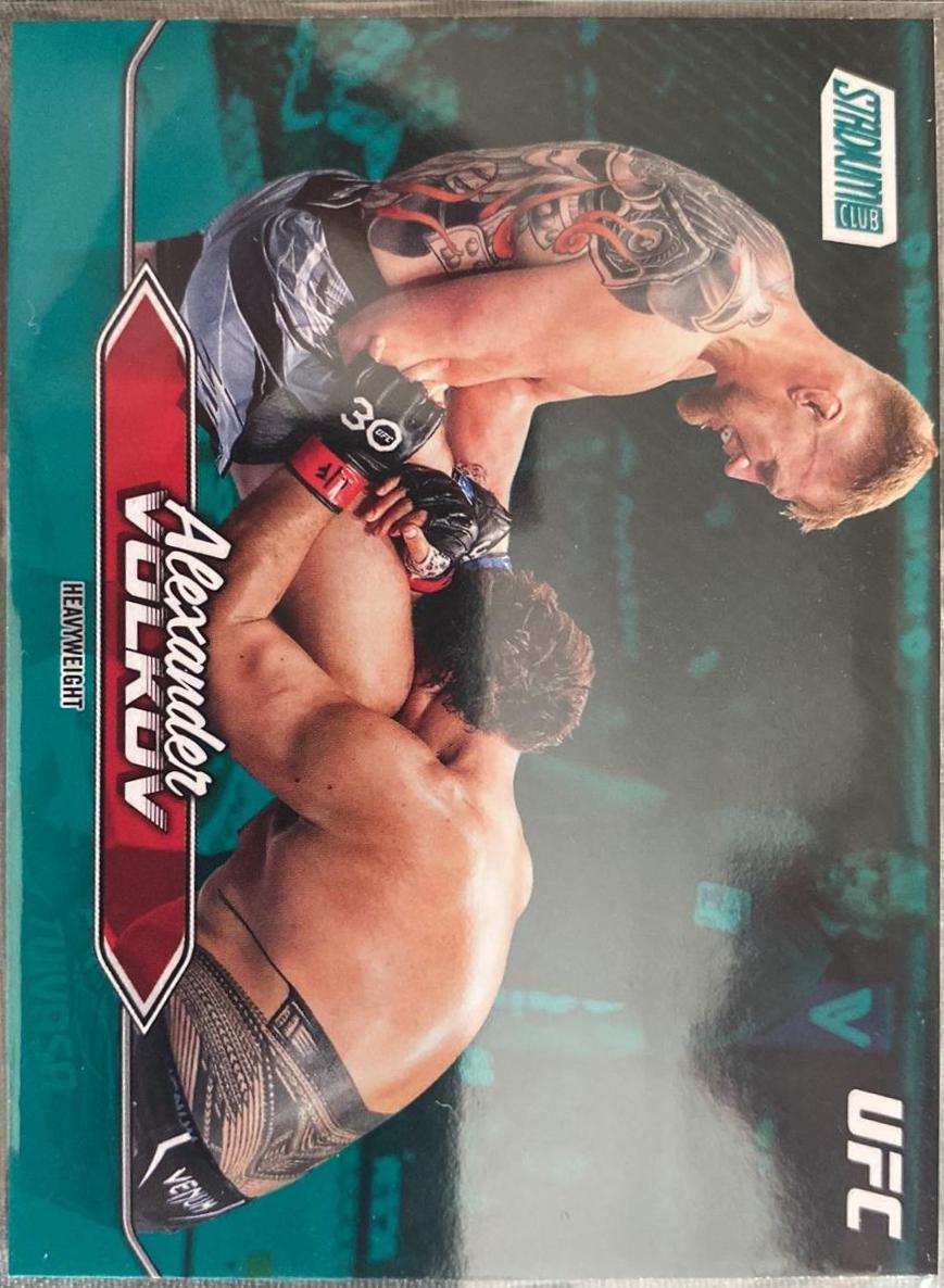 Alexander Volkov 2025 Topps Stadium Club UFC Base #133 Green