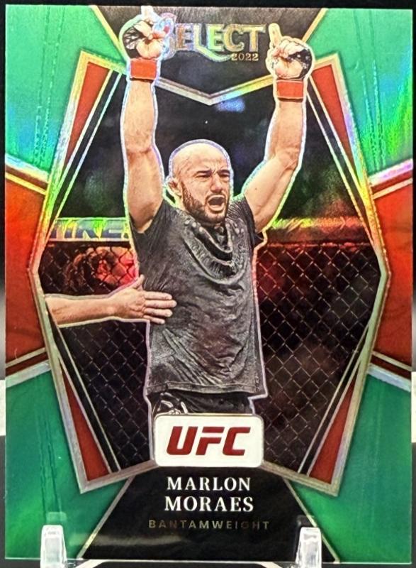 Marlon Moraes 2022 Panini Select UFC Premier Level #142 Green