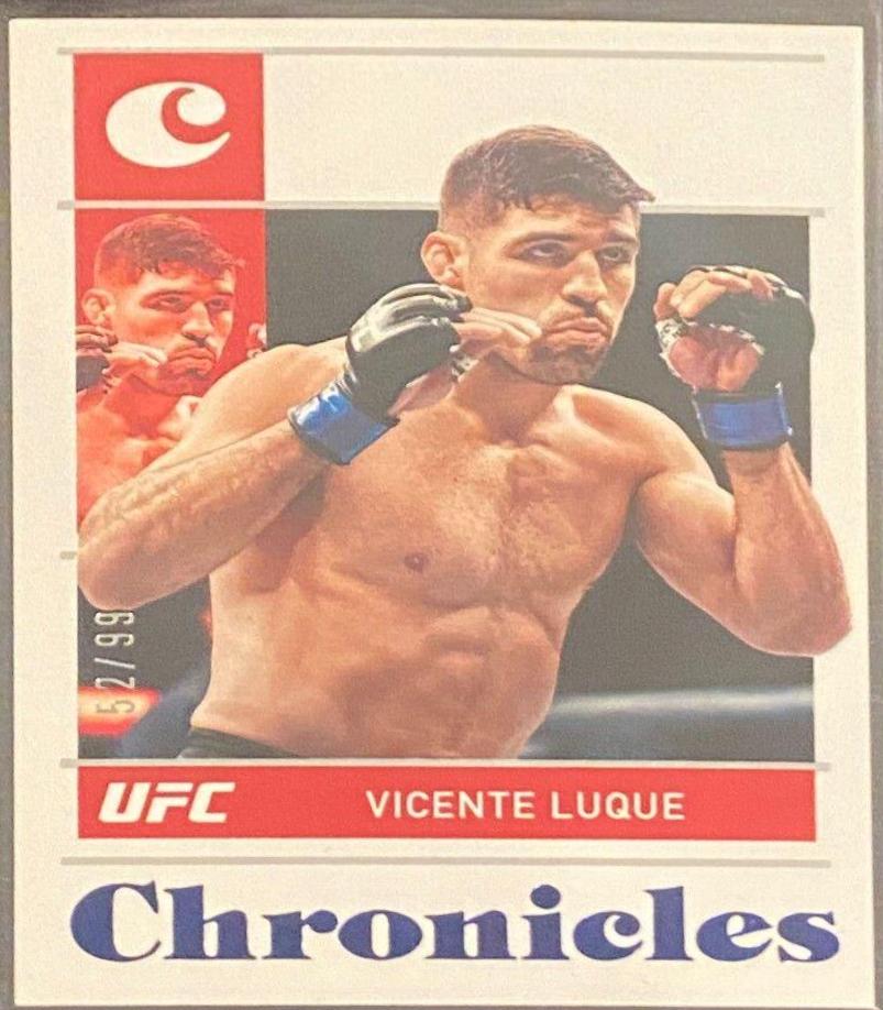 Vicente Luque 2022 Panini Chronicles UFC Base Chronicles #62 Blue